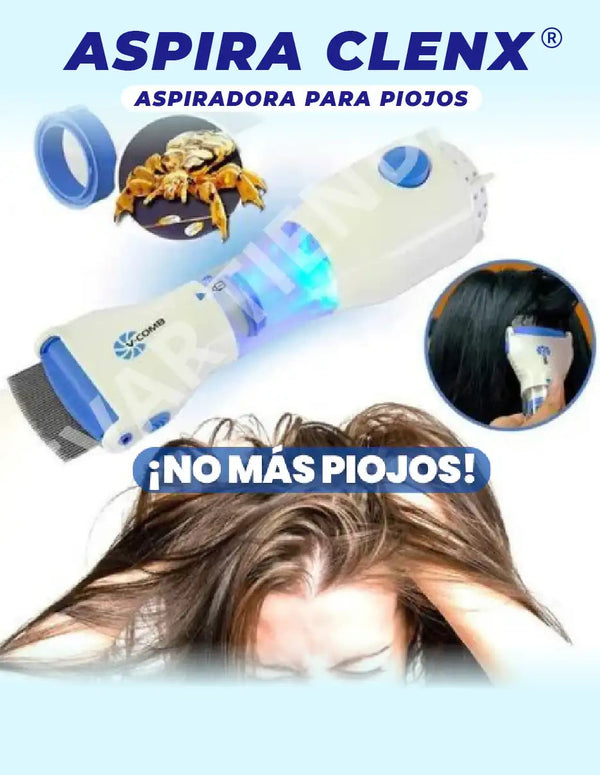Peine Eléctrico Antipiojos Seguro