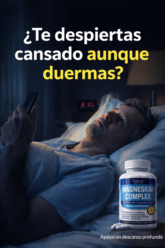 ¿Te despiertas cansado aunque duermas?
