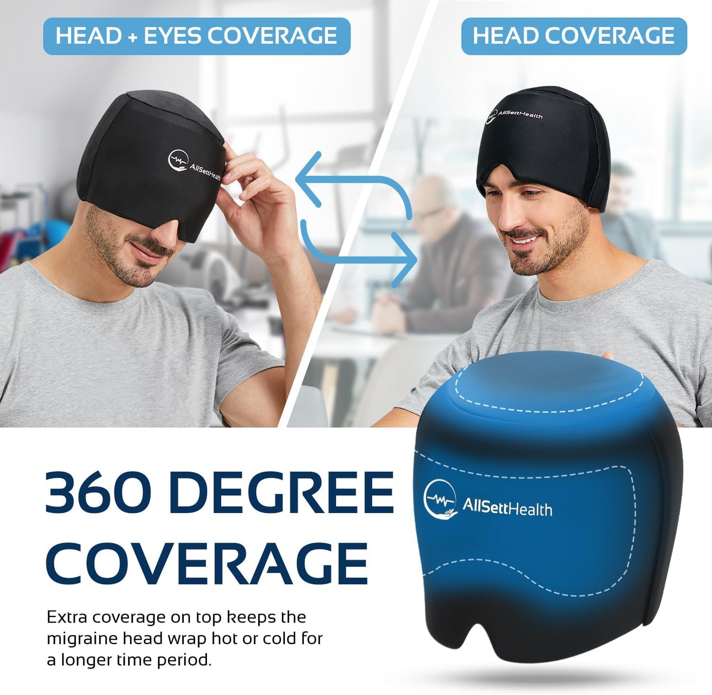 Gorro Alivio Migrañas Instantáneo